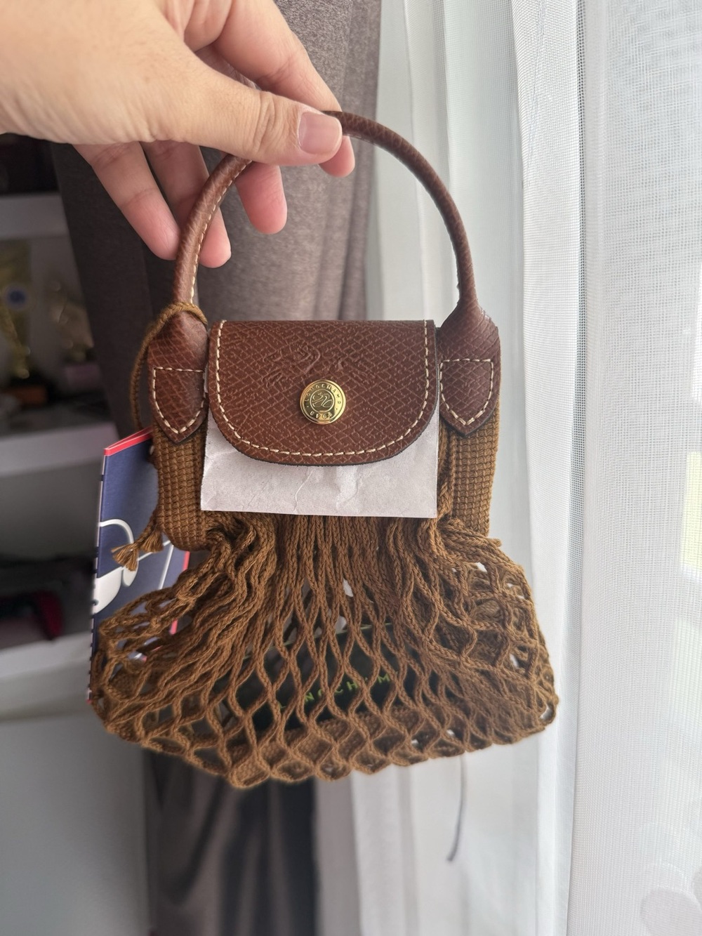 NEW! Longchamp Filet XS in Tobacco - Picture 1 of 4